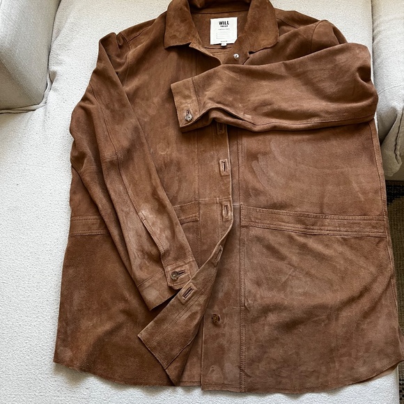 Sézane Will jacket in Suede - Picture 3 of 5
